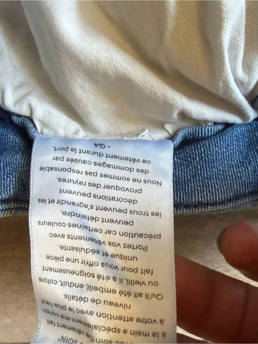 Good American Light Blue Straight Leg Jeans with Frayed Hem - Picture 13 of 14